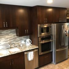 Expresso Cabinets Lightened up with Kitchen Cabinet Spraying in Winnipeg, Manitoba 4